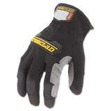 Ironclad Workforce Glove, Large, Gray-black, Pair freeshipping - TVN Wholesale
