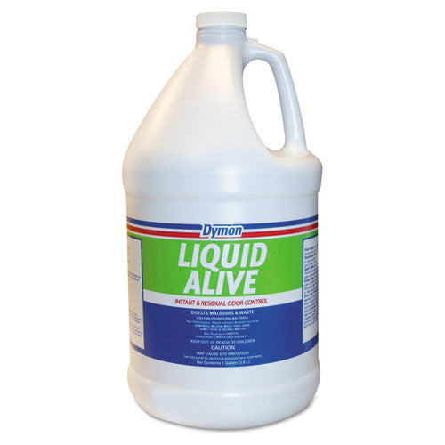 Dymon® Liquid Alive Odor Digester, 1 Gal Bottle, 4-carton freeshipping - TVN Wholesale