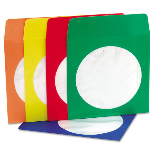 Innovera® Cd-dvd Envelopes, Clear Window, White, 50-pack freeshipping - TVN Wholesale