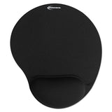 Innovera® Mouse Pad W-gel Wrist Pad, Nonskid Base, 10-3-8 X 8-7-8, Gray freeshipping - TVN Wholesale
