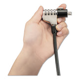 Innovera® Combination Laptop Lock, 6 Ft Steel Cable freeshipping - TVN Wholesale