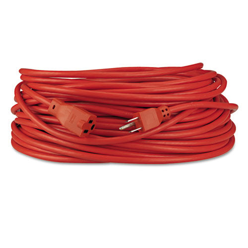 Innovera® Indoor-outdoor Extension Cord, 100ft, Orange freeshipping - TVN Wholesale