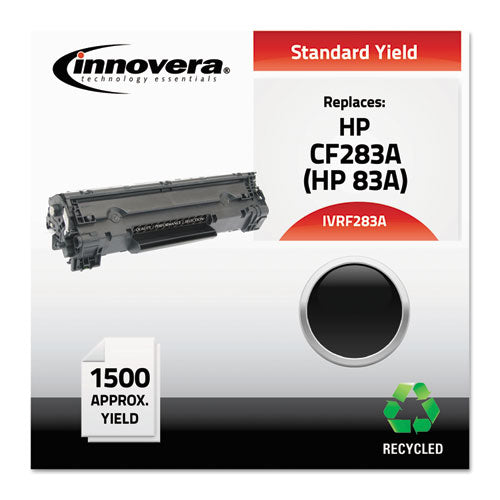 Innovera® Remanufactured Black Toner, Replacement For Hp 83a (cf283a), 1,500 Page-yield freeshipping - TVN Wholesale