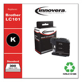 Innovera® Compatible Black Ink, Replacement For Brother Lc101bk, 300 Page-yield freeshipping - TVN Wholesale