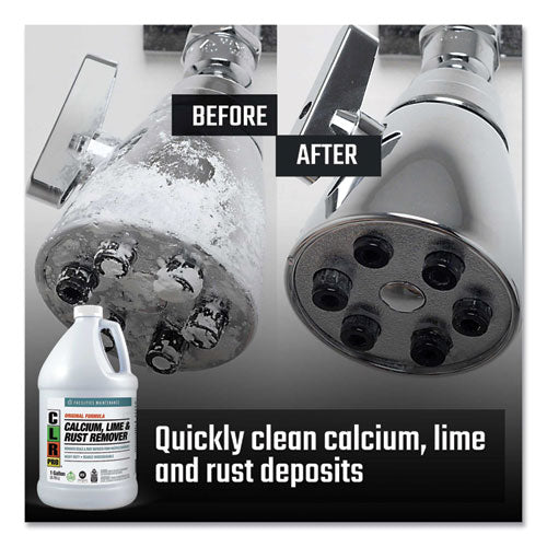 CLR PRO® Calcium, Lime And Rust Remover, 1 Gal Bottle, 4-carton freeshipping - TVN Wholesale