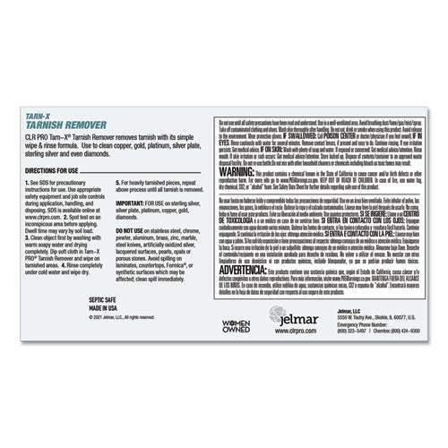 Tarn-X PRO® Tarnish Remover, 1 Gal Bottle freeshipping - TVN Wholesale