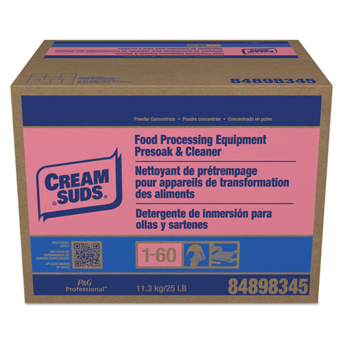 Cream Suds® Manual Pot And Pan Detergent With Phosphate, Baby Powder Scent, Powder, 25 Lb Box freeshipping - TVN Wholesale