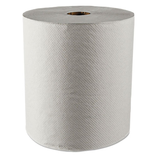 Scott® Essential 100% Recycled Fiber Hard Roll Towel, 1.5" Core, White, 8" X 800 Ft, 12-carton freeshipping - TVN Wholesale