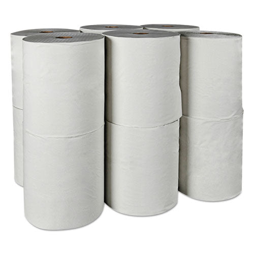 Scott® Essential 100% Recycled Fiber Hard Roll Towel, 1.5" Core, White, 8" X 800 Ft, 12-carton freeshipping - TVN Wholesale