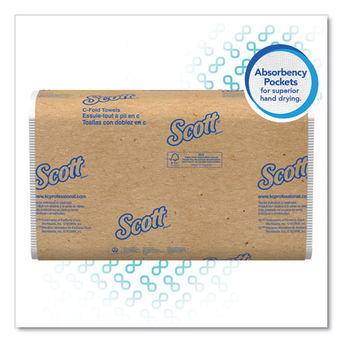 Scott® Essential C-fold Towels For Business, Absorbency Pockets, 10.13 X 13.15, White, 200-pack, 12 Packs-carton freeshipping - TVN Wholesale
