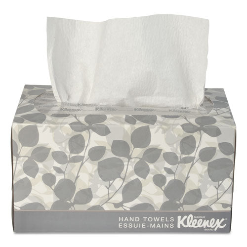 Kleenex® Hand Towels, Pop-up Box, Cloth, 9 X 10 1-2, 120-box freeshipping - TVN Wholesale