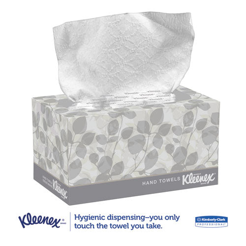 Kleenex® Hand Towels, Pop-up Box, Cloth, 9 X 10 ½, 120-box, 18 Boxes-carton freeshipping - TVN Wholesale