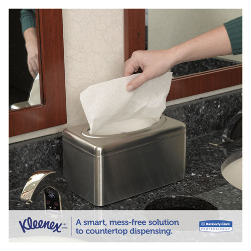 Kleenex® Hand Towels, Pop-up Box, Cloth, 9 X 10 ½, 120-box, 18 Boxes-carton freeshipping - TVN Wholesale