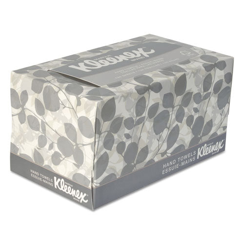 Kleenex® Hand Towels, Pop-up Box, Cloth, 9 X 10 1-2, 120-box freeshipping - TVN Wholesale