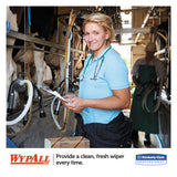 WypAll® L10 Sani-prep Dairy Towels, Banded, 1-ply, 10 1-2 X 9 3-10, 200-pk, 12 Pk-carton freeshipping - TVN Wholesale