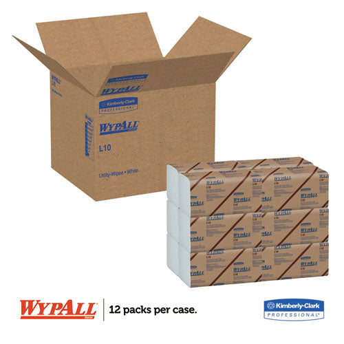WypAll® L10 Sani-prep Dairy Towels, Banded, 1-ply, 10 1-2 X 9 3-10, 200-pk, 12 Pk-carton freeshipping - TVN Wholesale