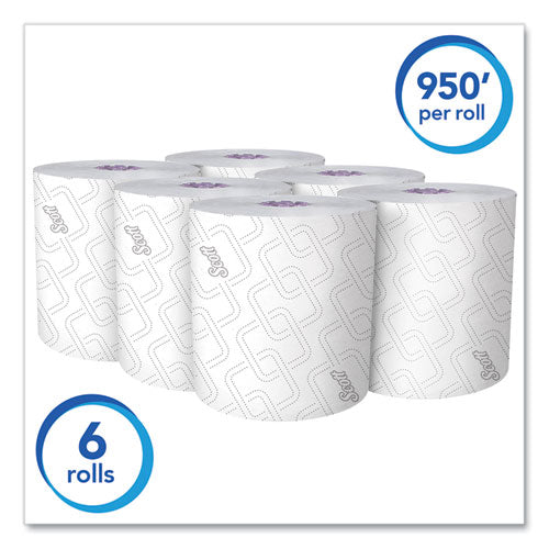 Scott® Essential High Capacity Hard Roll Towels For Business, White, 8" X 950 Ft, 6 Rolls-carton freeshipping - TVN Wholesale