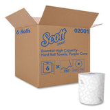Scott® Essential High Capacity Hard Roll Towels For Business, White, 8" X 950 Ft, 6 Rolls-carton freeshipping - TVN Wholesale