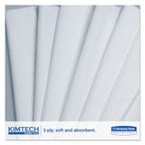 Kimtech™ Precision Wipers, Pop-up Box, 1-ply, 4 2-5 X 8 2-5, White, 280-bx, 60 Bx-ct freeshipping - TVN Wholesale