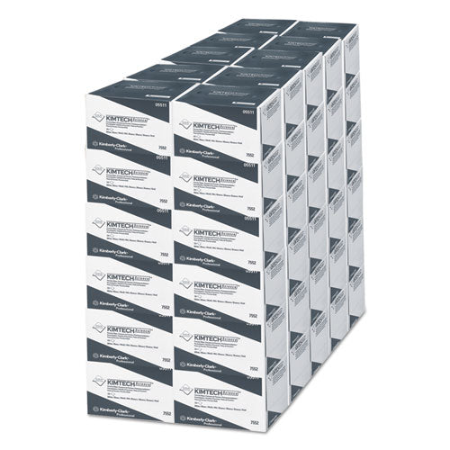Kimtech™ Precision Wipers, Pop-up Box, 1-ply, 4 2-5 X 8 2-5, White, 280-bx, 60 Bx-ct freeshipping - TVN Wholesale