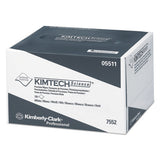 Kimtech™ Precision Wipers, Pop-up Box, 1-ply, 4 2-5 X 8 2-5, White, 280-bx, 60 Bx-ct freeshipping - TVN Wholesale