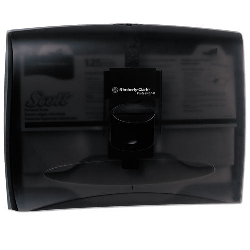Scott® Personal Seat Cover Dispenser, 17.5 X 2.25 X 13.25, Black freeshipping - TVN Wholesale