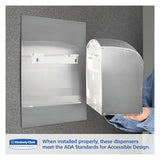 Scott® Pro Coreless Jumbo Roll Tissue Dispenser, Ez Load, 6x9.8x14.3, Stainless Steel freeshipping - TVN Wholesale