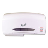Scott® Essential Coreless Twin Jumbo Roll Tissue Dispenser, 20 1-10 X 5 9-10 X 10 9-10 freeshipping - TVN Wholesale