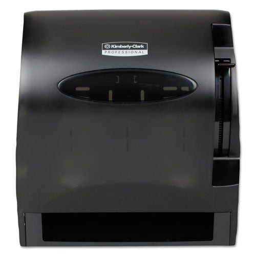 Kimberly-Clark Professional* Lev-r-matic Roll Towel Dispenser, 13.3 X 9.8 X 13.5, Smoke freeshipping - TVN Wholesale