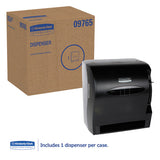 Kimberly-Clark Professional* Lev-r-matic Roll Towel Dispenser, 13.3 X 9.8 X 13.5, Smoke freeshipping - TVN Wholesale