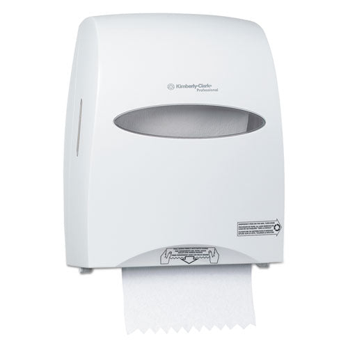 Kimberly-Clark Professional* Sanitouch Hard Roll Towel Dispenser, 12.63 X 10.2 X 16.13, White freeshipping - TVN Wholesale