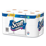 Scott® Toilet Paper, Septic Safe, 1-ply, White, 1000 Sheets-roll, 12 Rolls-pack, 4 Pack-carton freeshipping - TVN Wholesale