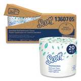 Scott® Essential Standard Roll Bathroom Tissue For Business, Convenience Carton, 2 Ply, White, 550 Sheets-roll, 20 Rolls-carton freeshipping - TVN Wholesale
