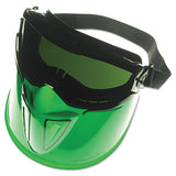 KleenGuard™ V90 Series Face Shield, Black Frame, Dark Green Lens, Anti-fog freeshipping - TVN Wholesale