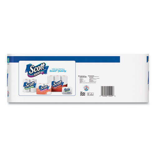 Scott® Standard Roll Bathroom Tissue, Septic Safe, 1-ply, White, 20-pack, 2 Packs-carton freeshipping - TVN Wholesale