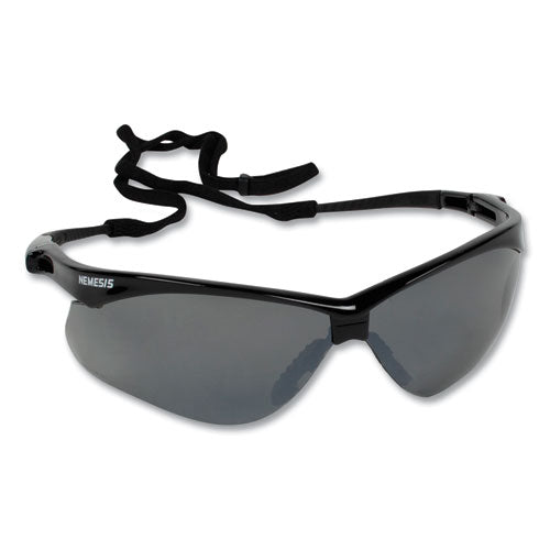 KleenGuard™ Nemesis Safety Glasses, Black Frame, Smoke Mirror Lens, 12-carton freeshipping - TVN Wholesale
