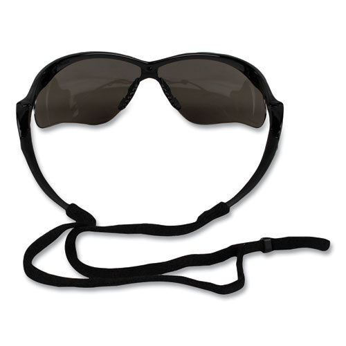 KleenGuard™ Nemesis Safety Glasses, Black Frame, Smoke Mirror Lens, 12-carton freeshipping - TVN Wholesale