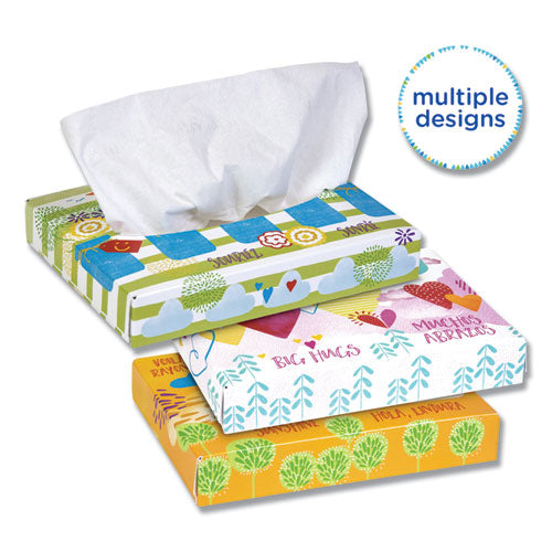 Kleenex® White Facial Tissue Junior Pack For Business, Flat Box, 2-ply, 40 Sheets-box, 80 Boxes-carton freeshipping - TVN Wholesale
