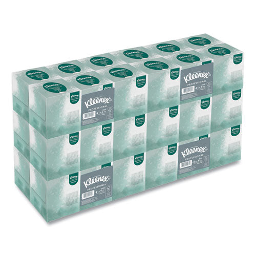 Kleenex® Naturals Facial Tissue For Business, Boutique Pop-up Box, 2-ply, White, 95 Sheets-box freeshipping - TVN Wholesale