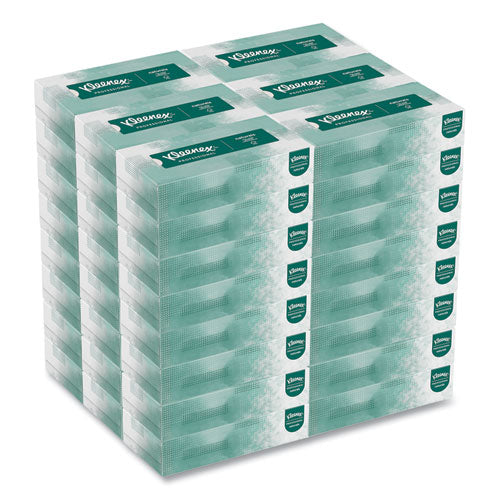 Kleenex® Naturals Facial Tissue For Business, Flat Box, 2-ply, White, 125 Sheets-box freeshipping - TVN Wholesale