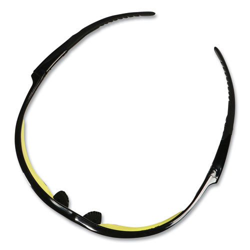 KleenGuard™ Nemesis Safety Glasses, Black Frame, Amber Lens, 12-carton freeshipping - TVN Wholesale
