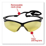 KleenGuard™ Nemesis Safety Glasses, Black Frame, Amber Lens, 12-carton freeshipping - TVN Wholesale