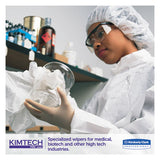 Kimtech™ W4 Critical Task Wipers, Flat Double Bag, 12x12, White, 100-pack, 5 Packs-carton freeshipping - TVN Wholesale