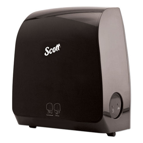 Scott® Pro Electronic Hard Roll Towel Dispenser, 12.66 X 9.18 X 16.44, Smoke freeshipping - TVN Wholesale