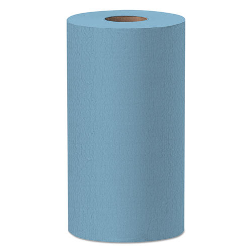 WypAll® X60 Cloths, Small Roll, 9.8 X 13.4, Blue, 130-roll, 12 Rolls-carton freeshipping - TVN Wholesale
