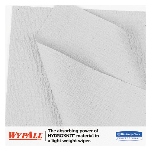WypAll® X60 Cloths, Small Roll, 19 3-5 X 13 2-5, White, 130-rl, 6 Rl-ct freeshipping - TVN Wholesale