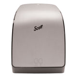 Scott® Pro Electronic Hard Roll Towel Dispenser, 12.66 X 9.18 X 16.44, Brushed Silver freeshipping - TVN Wholesale
