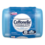 Cottonelle® Fresh Care Flushable Cleansing Cloths, White, 3.75 X 5.5, 42-pack, 8 Packs-ct freeshipping - TVN Wholesale