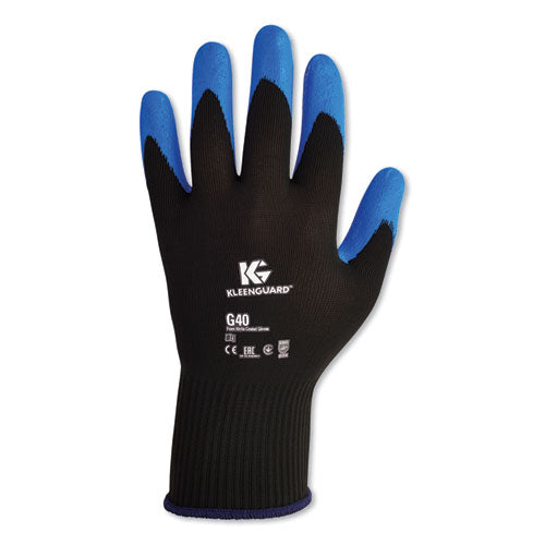 KleenGuard™ G40 Foam Nitrile Coated Gloves, 230 Mm Length, Medium-size 8, Blue, 12 Pairs freeshipping - TVN Wholesale