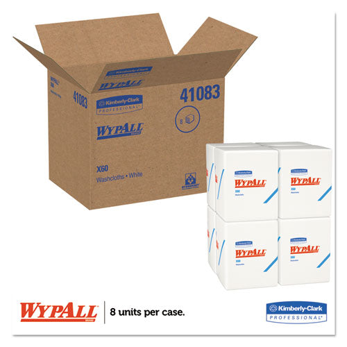 WypAll® X60 Cloths, 1-4 Fold, 12 1-2 X 10, White, 70-pack, 8 Packs-carton freeshipping - TVN Wholesale